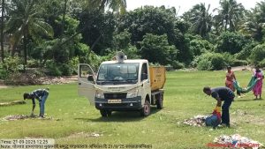 दि. २१/०९/२५ अभियान स्वच्छताअभियान समुद्र किनाऱ्यावर घोलवड येथे राबविण्यात आले